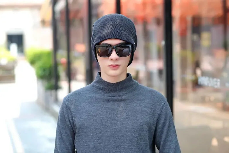 Hot Sale Unisex Warm Winter Hat Fashion Men & Women Simple Style Thick Knitted Hat Outdoor Sports Ski Beanie Hats