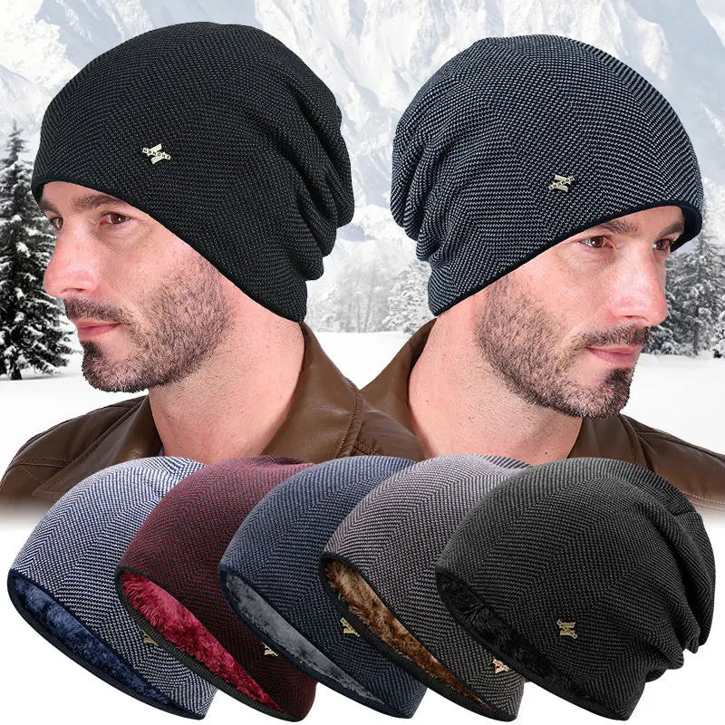 Hot Sale Unisex Warm Winter Hat Fashion Men & Women Simple Style Thick Knitted Hat Outdoor Sports Ski Beanie Hats