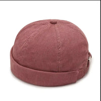 New Four Seasons Hats, Tide Melon Skin Hats, Beanie Landlord Hats, Spring And Autumn Versatile Hip Hop Hats, Round Hats, Casual