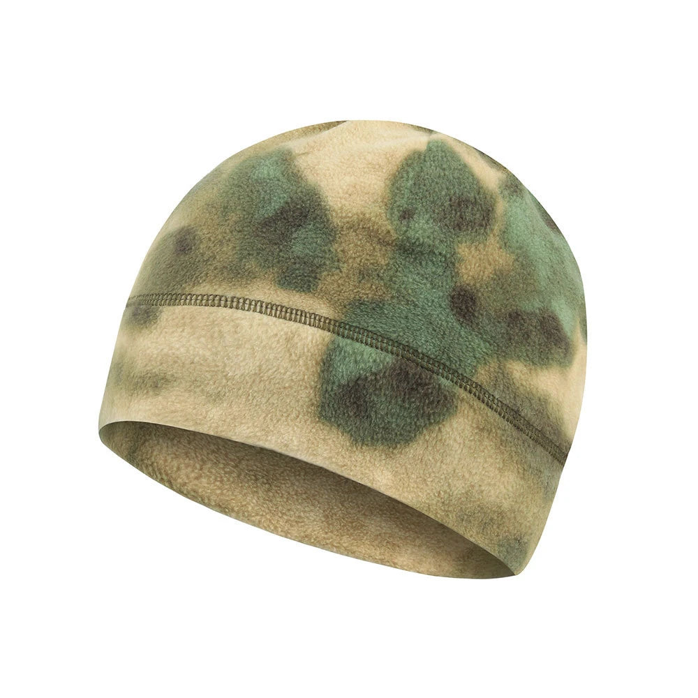 Winter Fleece Beanie Cycling Men Women Elastic Hiking Soft Thermal Commuting Ski Helmet Liner Hat Windproof Camping Cap Outdoor
