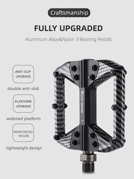 WEST BIKING MTB Ultralight Integrated Pedals - Enhance Your Cycling Experience! 🚴‍♂️ - MANDOTOS