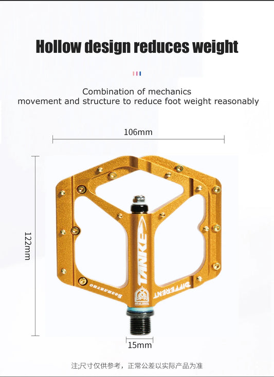 TANKE TP-50 Pedals Sepeda MTB Aluminum Alloy Non-slip Bicycle Pedal Bicycle Pedal Bicycle pedal