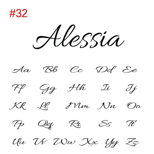 Custom Name Bangle for Women Stainless Steel Personalized Letter Adjustable Big Bangle Jewelry Girlfriend Gift Pulseira Feminina - MANDOTOS