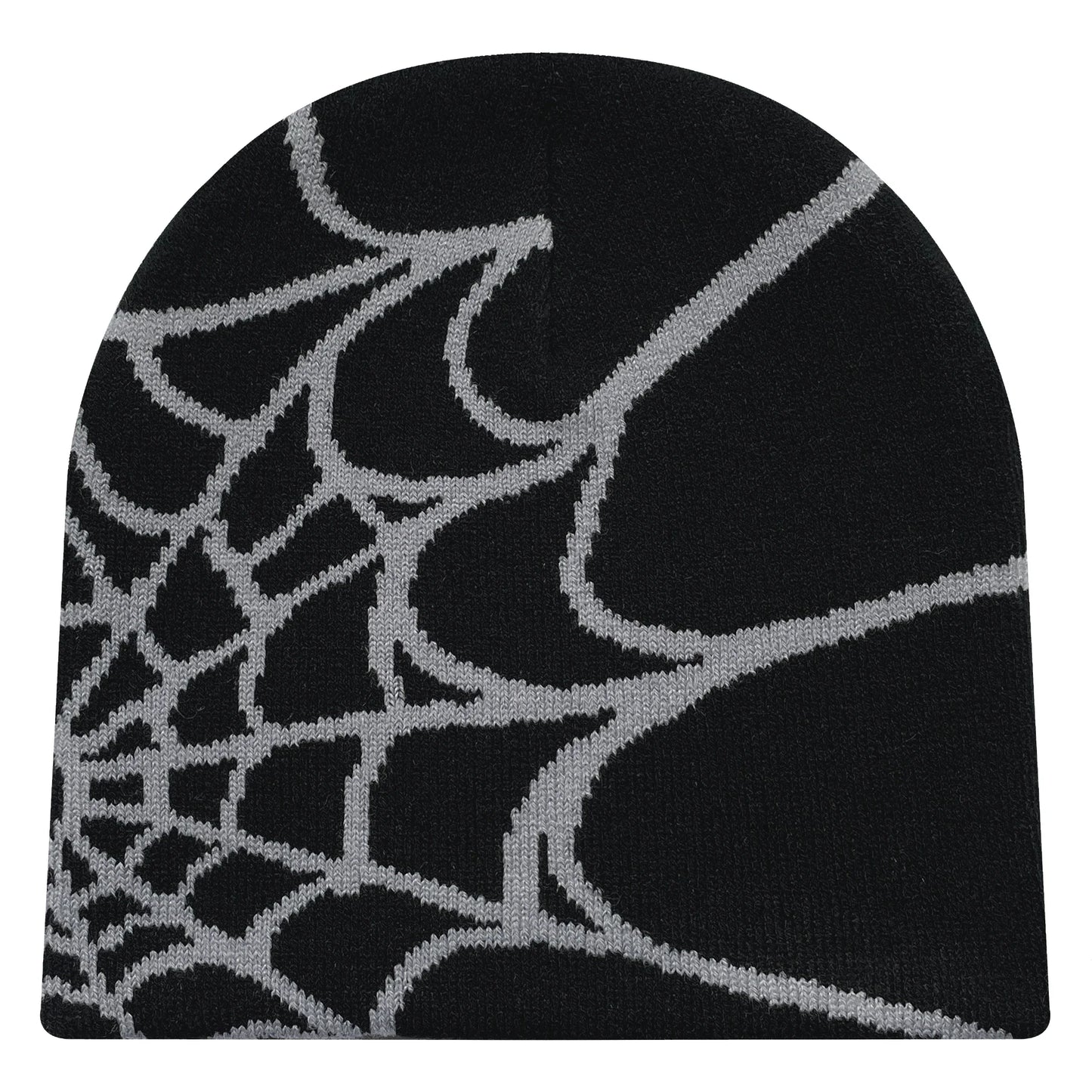New model Winter Knitted Hat Four Seasons Men's and Women's Universal Y2K Knit Hat Spider Web Riding Outdoor Sports Fashion Hat