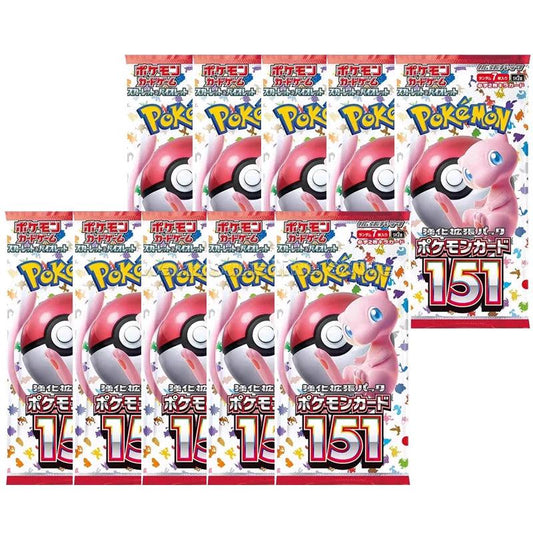 Original Pokemon Card Game PTCG Japanese Edition SV1V SV1A SV2D SV2P SV2A 151 SV3 SV3A Bale Off Single Pack Trading Cards - MANDOTOS