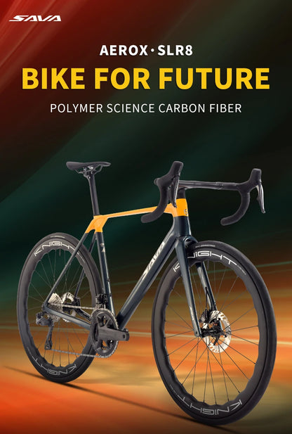SAVA AEROX SLR8 Full Carbon Fiber Racing Grade Road Bike E-Shift Road Bike with SHIMAN0 ULTEGRA 8170 Di2 Kit UCI+CE Approved