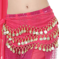Thailand/India/Arab Dancer Skirt Women Sexy Belly Dance Hip Scarf Wrap Belt Dancer Skirt Female Show Sequins Tassels Costumes