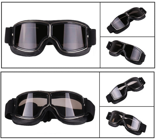 Retro Windproof Motorcycle Glasses - Enjoy the Open Road in Style! 🏍️ - MANDOTOS