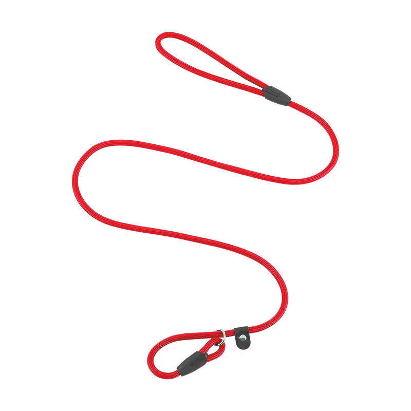 Pet Leash Rope Nylon Rope Pet Puppy Slip Lead Rope Dog Slip Leash Chain Collar Adjustable Dog Training Leash For Small Dog - MANDOTOS