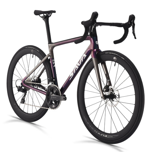 SAVA HAWKEYE Carbon Road Bike with SHIMAN0 105 7120 Kit T800 Carbon Road Bike Race Bike Aluminum Wheels