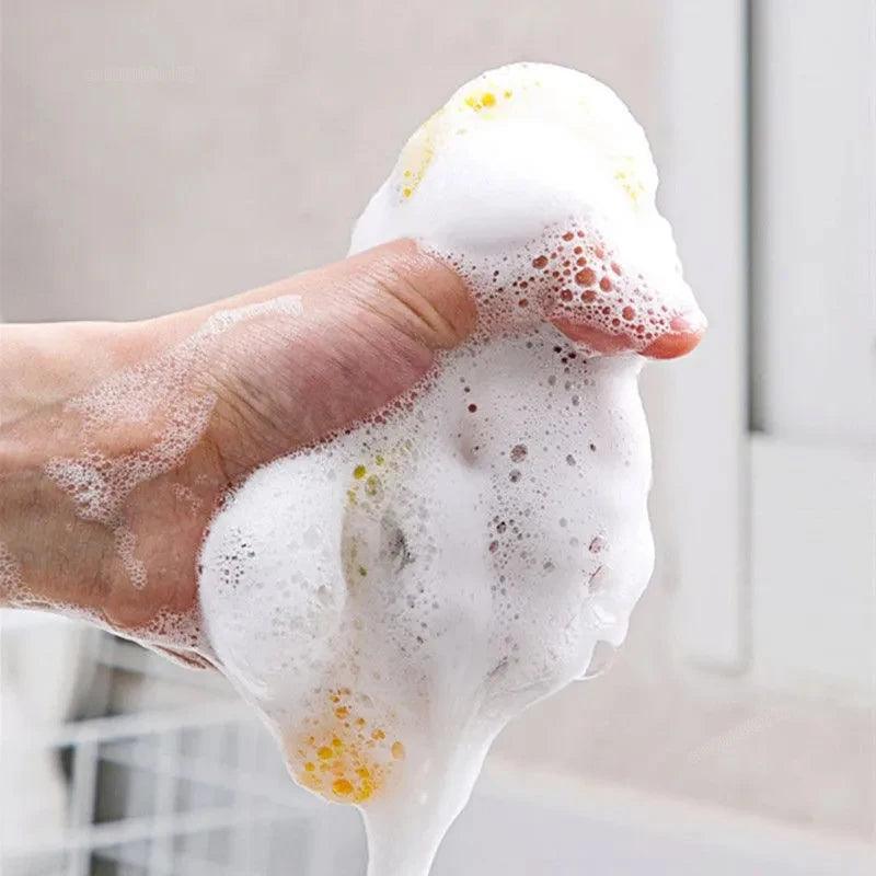 5/10/20Pcs Double Side Dishwashing Sponge Dish Washing Brush Pan Pot Dish Wash Sponges Household Cleaning Kitchen Tools - MANDOTOS