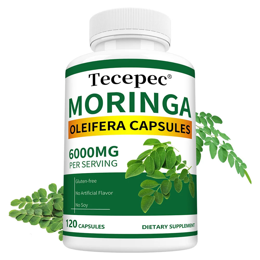 Moringa extract is rich in vitamins, minerals, and natural antioxidants, supporting balanced blood pressure and heart health