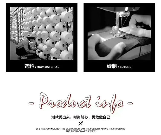 2025 New Short-sleeved Men's and Women's Streetwear Brand Instagram Versatile Round-neck High-quality T-shirts for Men - MANDOTOS