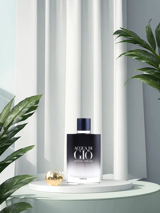 Giorgio Armani Acqua Di Gio men Parfum Spray Refillable EDP 125ml Woody notes lasting fragrance original authentic - MANDOTOS
