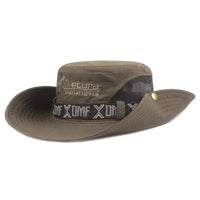 Summer Men's Wide Brim Bucket Hat UV Protection Panama Style Mesh Fisherman Beach Sun Hat for Outdoor Hunting Hiking