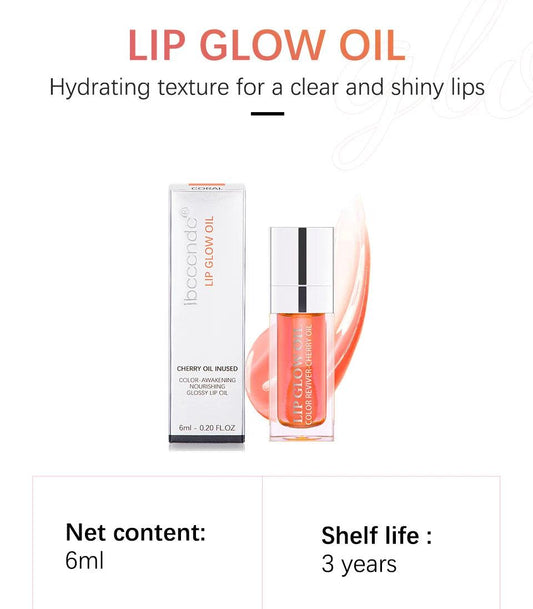 Moisturizing Lip Balm Original Lip Oil Gloss Care of the Lips Benetitnt for Lips Plumping Exfoliating Pink Plumping Gloss Oil - MANDOTOS