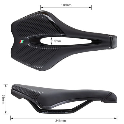 Racing Bicycle Saddle Training Grade Man Road Tt TimeTrial Triathlon Bike Lightweight Cushion Seat