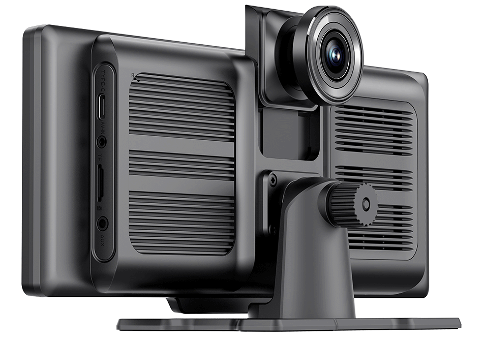 10.26'' Dash Cam 4K Car Mirror Video Player Wireless Carplay Android Auto GPS Car Monitor Multimedia Rearview Camera Dashboard - MANDOTOS