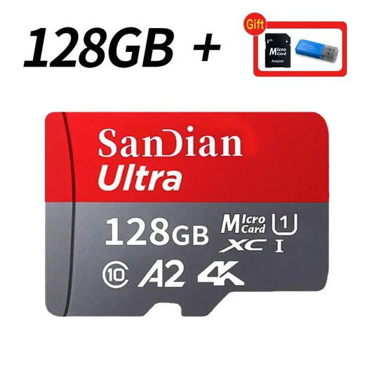 Original Flash Card 512GB Memory Card Large Capacity Micro TF Card 128GB 256GB High Speed SD Cards for PC/Phone/Camera/Mac - MANDOTOS