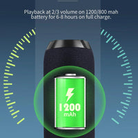 Bluetooth Speaker T&G TG117 Portable TWS Sound Box Waterproof Loudspeaker Outdoor Stereo Surround Speakers Support TF FM Radio - MANDOTOS