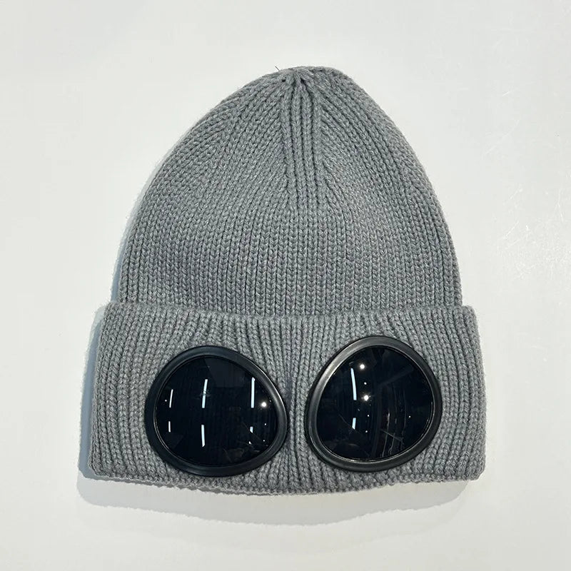 Warm Ski Mask Hats Caps Women Men Winter Windproof Glasses Knitted Beanie Outdoor Ear Protection Sports Cold Caps Garros