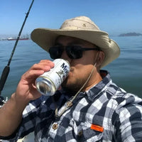 Summer Men's Wide Brim Bucket Hat UV Protection Panama Style Mesh Fisherman Beach Sun Hat for Outdoor Hunting Hiking