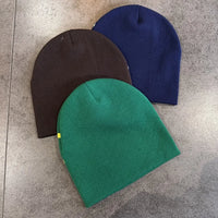 Tree Frog Print Beanie Men Women, Stretchy Knit Skull Cap for Outdoor Sports, Casual Streetwear, Unisex Cuffed Winter Hat