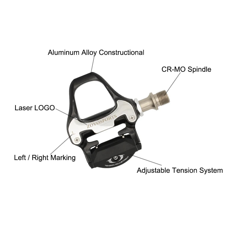 Unlock Your Cycling Potential with ZOYOSPORTS Road Bike Pedals! - MANDOTOS