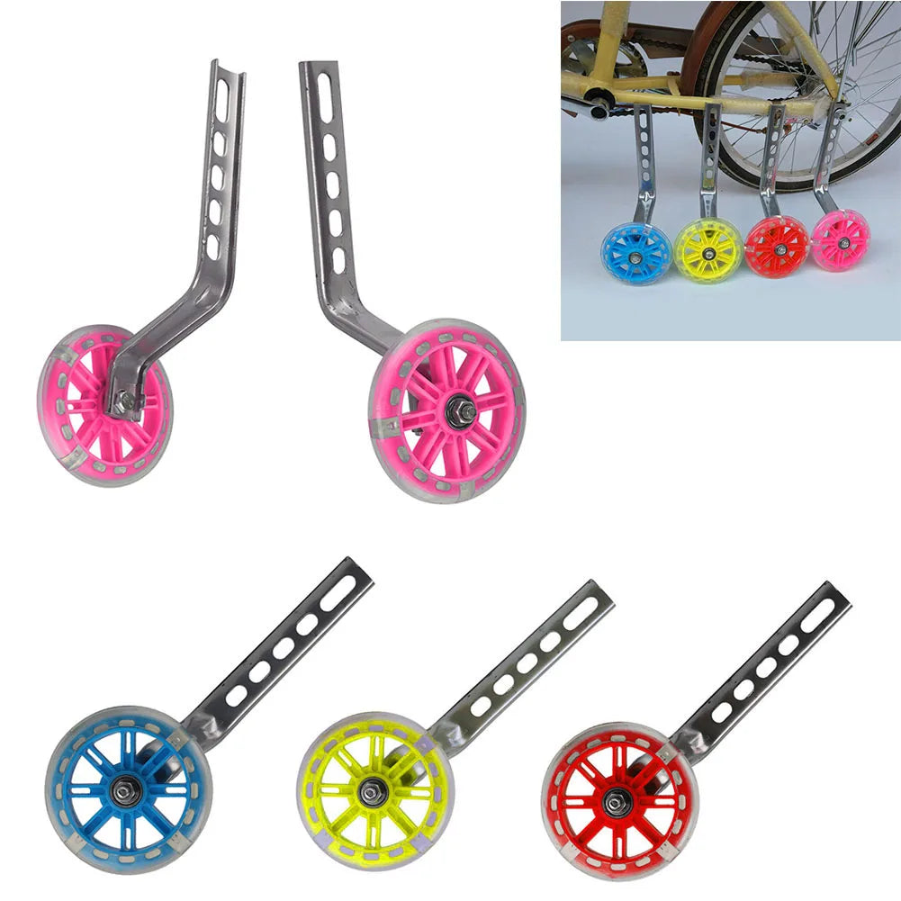Bicycle Bike Cycling Kids Childrens Stabilisers 12-20" Training Wheels Heavy Duty Accessories Children Bike Bicycle 1 Set