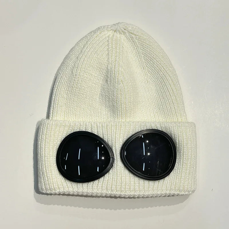 Warm Ski Mask Hats Caps Women Men Winter Windproof Glasses Knitted Beanie Outdoor Ear Protection Sports Cold Caps Garros