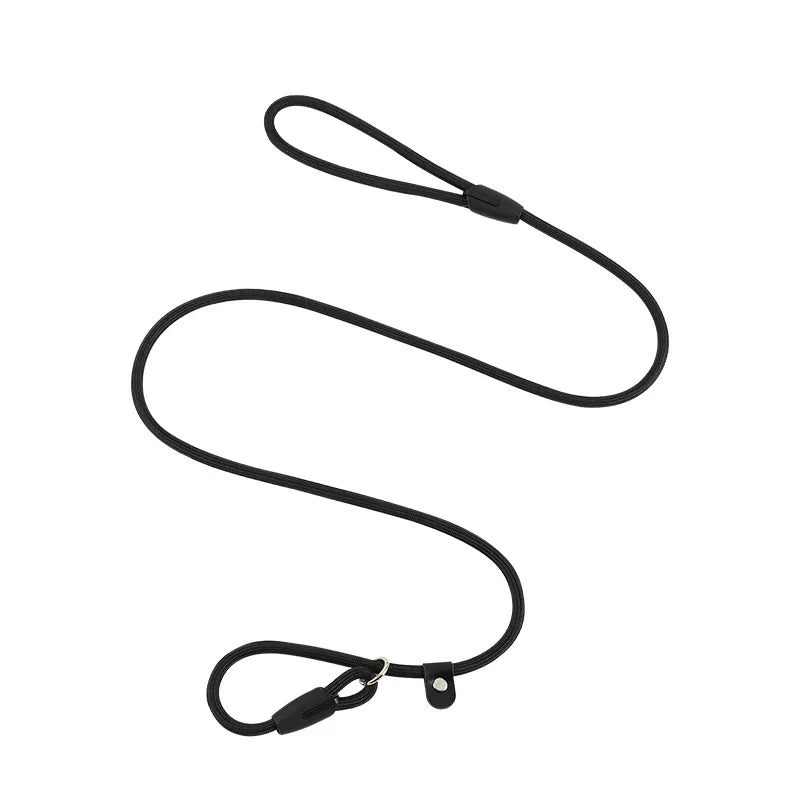 Pet Leash Rope Nylon Rope Pet Puppy Slip Lead Rope Dog Slip Leash Chain Collar Adjustable Dog Training Leash For Small Dog - MANDOTOS