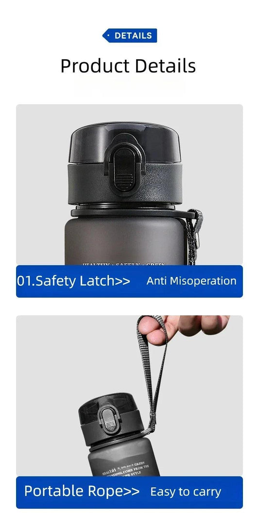 Brand BPA Free Leak Proof Sports Water Bottle High Quality Tour Hiking Portable My Favorite Drink Bottles 400ml 560ml MANDOTOS