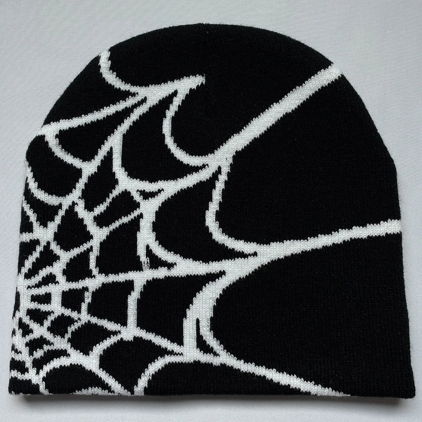 New model Winter Knitted Hat Four Seasons Men's and Women's Universal Y2K Knit Hat Spider Web Riding Outdoor Sports Fashion Hat