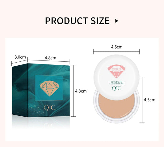 High Coverage Concealer Cover Anti Dark Circle Freckle Long-lasting Waterproof Foundation BB Cream for Face Makeup Base Cosmetic - MANDOTOS