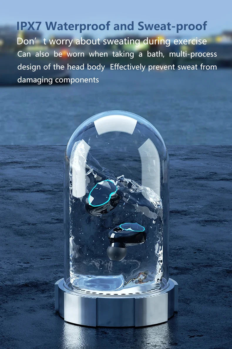 M10 TWS Bluetooth Headphones 3500mAh Charging Box Wireless Earphones With Microphone 9D Stereo Sports Waterproof Earbuds Headset