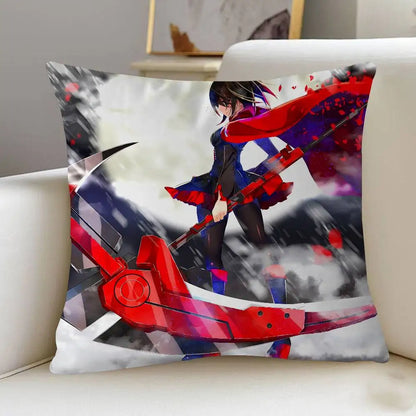 Personalized R-Ruby Rose Cartoon Animation Decorative Pillow - 45x45cm - MANDOTOS
