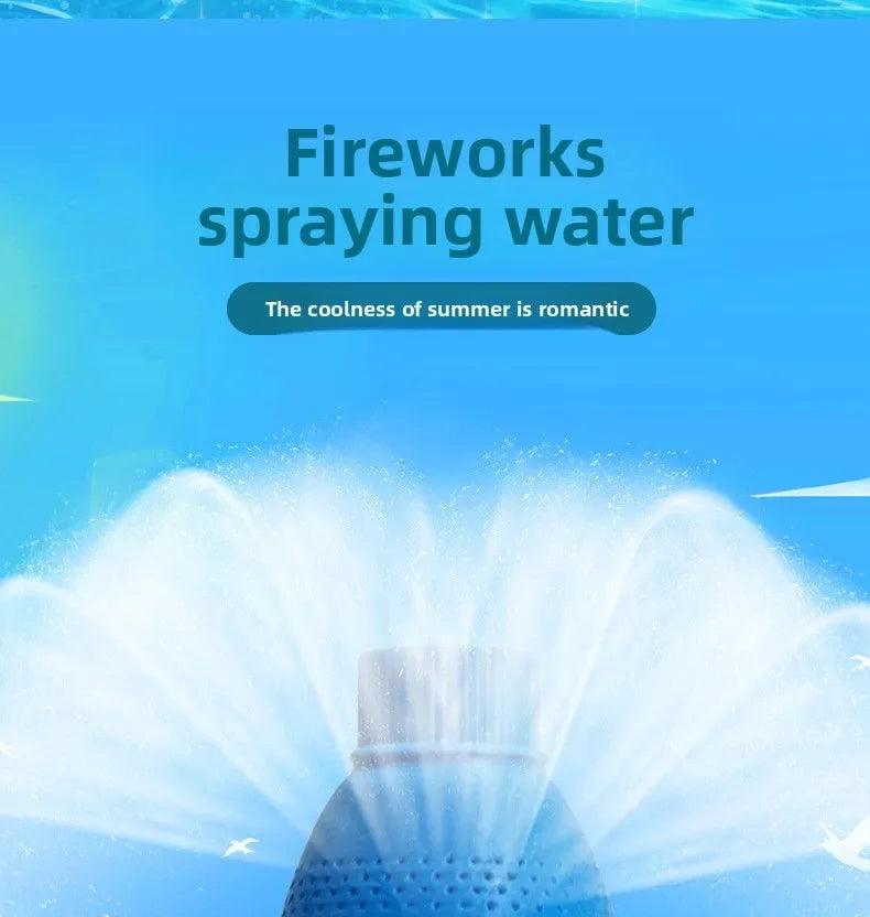Fireworks Water Guns For Couples Romantic Streetlight Photo Props Commemorative Leisure Atmosphere Spray Outdoor Night Activity - MANDOTOS