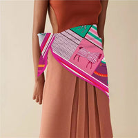 90x90cm New Design Horse Universe Printed Twill Silk Scarf Square Scarves Lady Wraps Kerchief Woman Neck Shawl Wraps