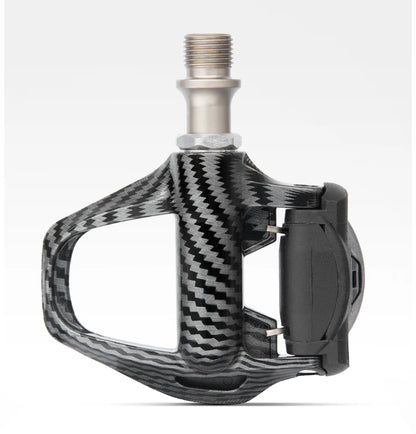 Road Bike Clipless Pedals Carbon Clip-On Pedals With Sealed Bearings Works With KEO And Shimano SPD System Locking Pedals