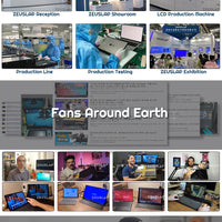 ZEUSLAP 18.5" Touch Screen Portable Monitor 100Hz 100% sRGB With Screen Holder Stand For Laptop Phone Xbox PS4 PS5 Switch