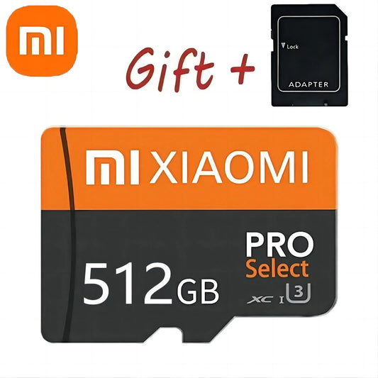 Original Xiaomi 2TB Micro TF SD Card Memory Card TF/SD 128GB 256GB 512GB 1TB Mini Memory Card Class 10 For Camera/Phone 2025 NEW - MANDOTOS