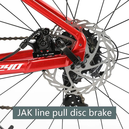 F, YUZE G240 7Speed Aluminum Disc Brake Bike Boy Girl Student Children Bicycle Teen Road bicicleta велосипед Handlebar 380mm