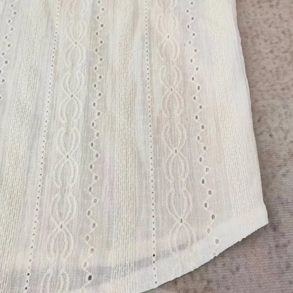 Shirts for men Apricot Handsome Lapel Men Blouse Vacation Hollow Out Sexy Fashion Men Clothing Male Mesh Long-sleeved Shirts - MANDOTOS