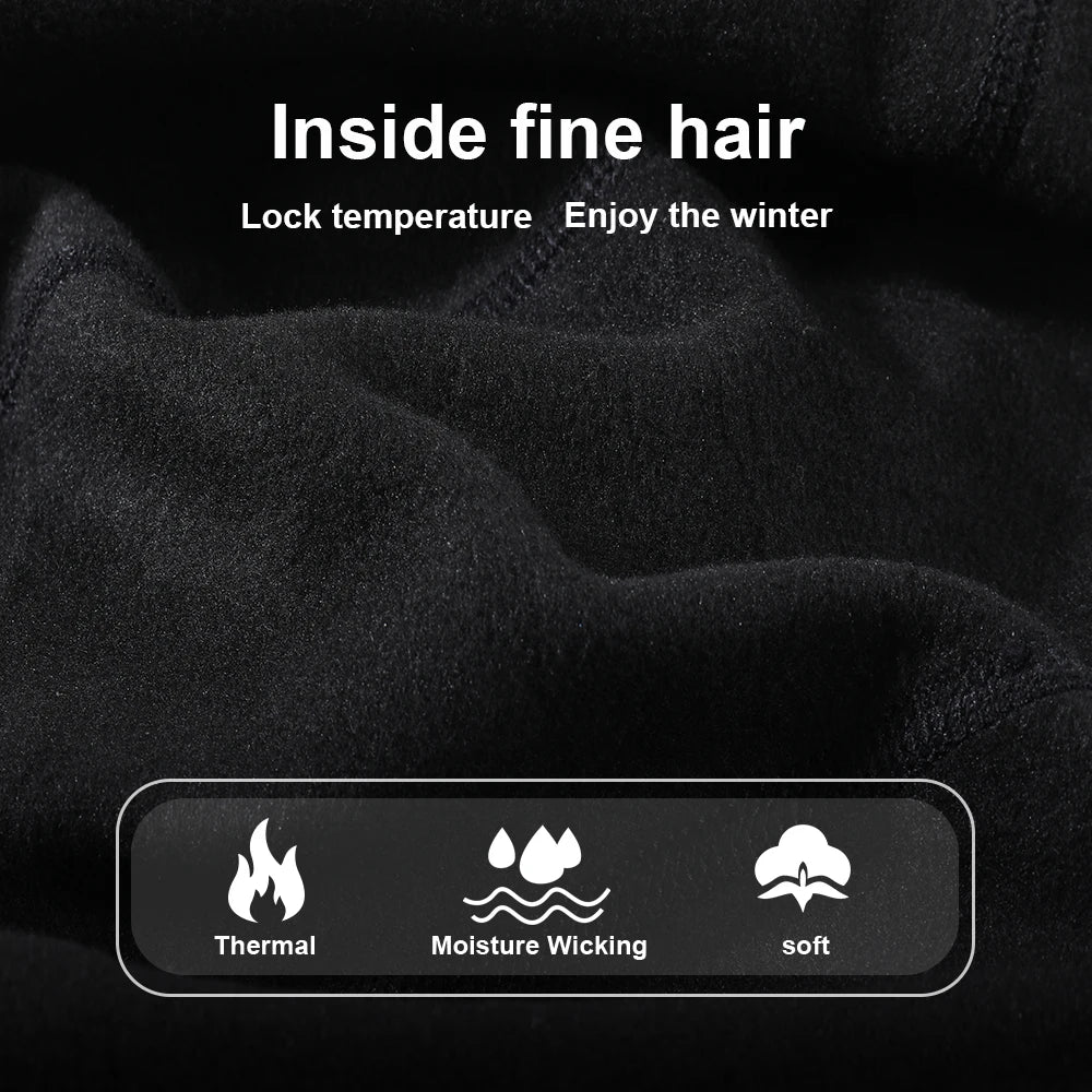 Winter Thermal Hats Fleece Beanies Ear Warmer Outdoor Sports Ski Snowboard Running Cycling Bike Soft Stretchy Cap Headwear Men