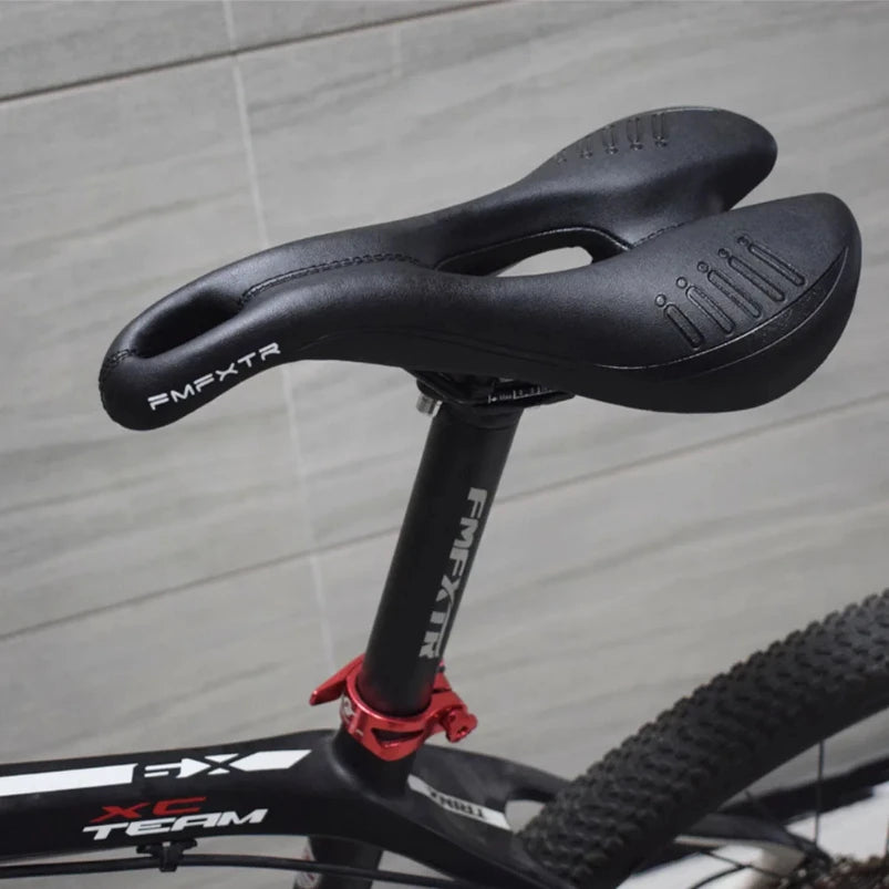 Bicycle Saddle Breathable Road MTB Saddle Racing Saddle Daily Saddle Comfortable Shockproof Bicycle Saddle
