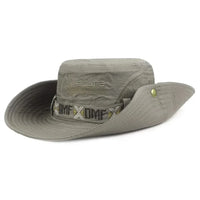 Summer Men's Wide Brim Bucket Hat UV Protection Panama Style Mesh Fisherman Beach Sun Hat for Outdoor Hunting Hiking