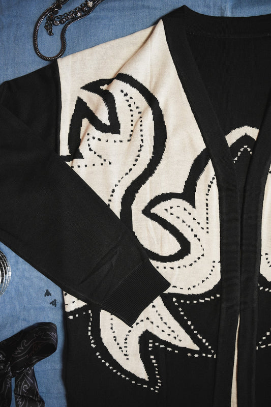 Saddle Swappin Cardigan (Reversible)