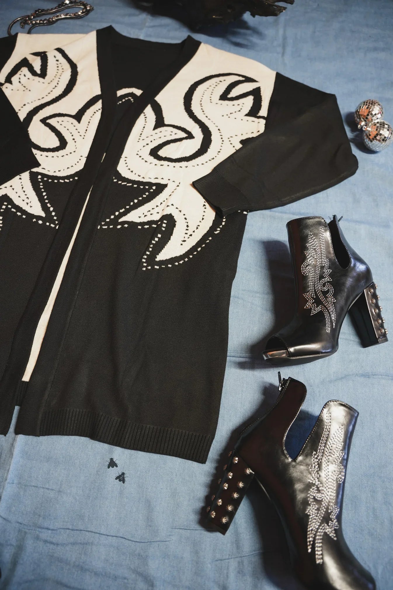 Saddle Swappin Cardigan (Reversible)