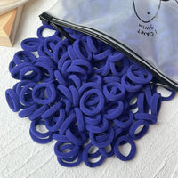 20/50pcs Kids Elastic Hair Bands Girls Sweets Scrunchie Rubber Band for Children Hair Ties Clips Headband Baby Hair Accessories - MANDOTOS