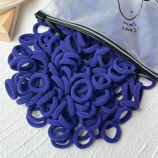 20/50pcs Kids Elastic Hair Bands Girls Sweets Scrunchie Rubber Band for Children Hair Ties Clips Headband Baby Hair Accessories - MANDOTOS